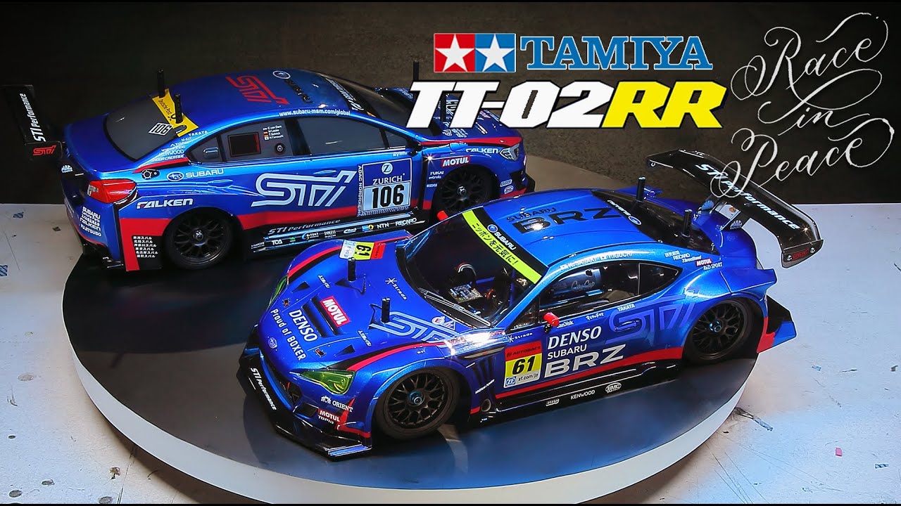 รถบังคับ TAMIYA TT-02 RR with 1/10 Subaru BRZ & WRX STI