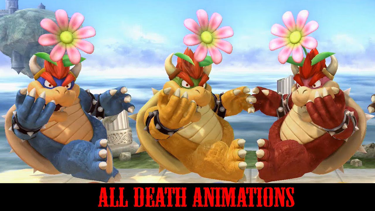 Super Smash Bros Wii U - All Characters Dying Animations (Death Animations)