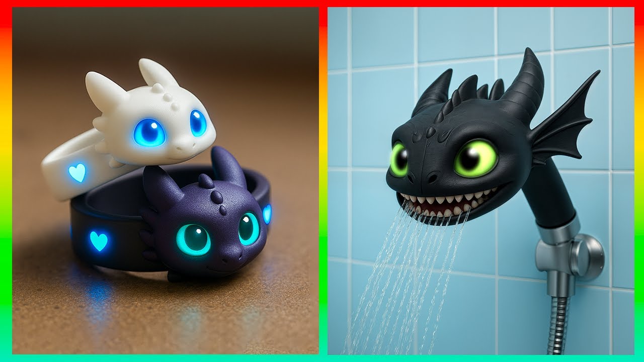 AMAZING How To Train Your Dragon Art At Another Level | Toothless