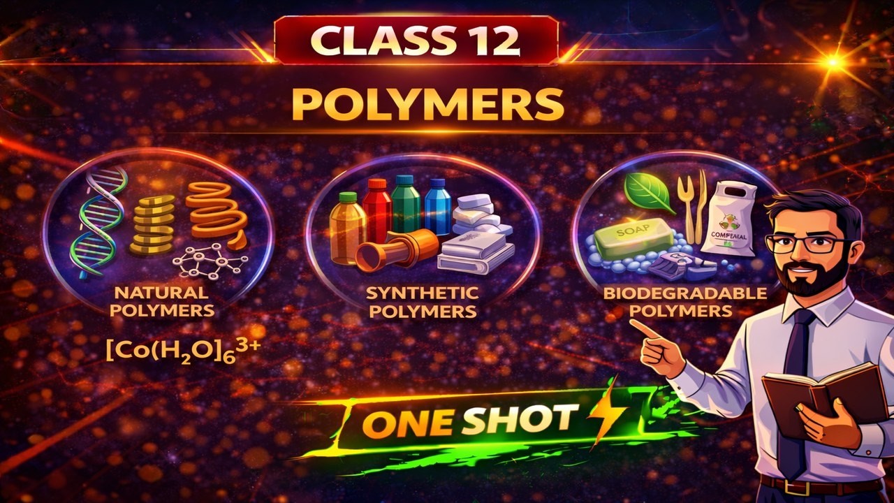 CBSE Class 12 || Chemistry || Polymers || Animation || in English @digitalguruji3147