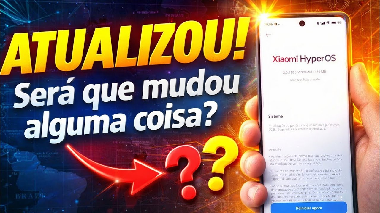 Redmi Note 15 ATUALIZOU! 🚨 O Que Mudou de Verdade Nessa Nova Atualização? 