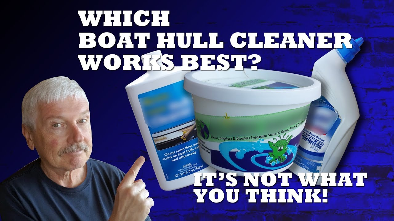 Which Boat Hull Cleaner Works Best? #boatcleaner #hullcleaner #slimygrimy #boating