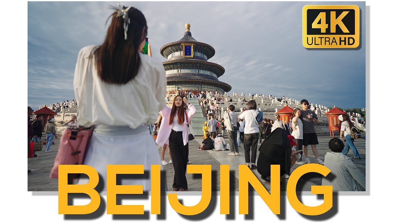 Beijing's MASSIVE Temple of Heaven (天坛) in Beautiful Autumn - Full Walking Tour | China in 4K