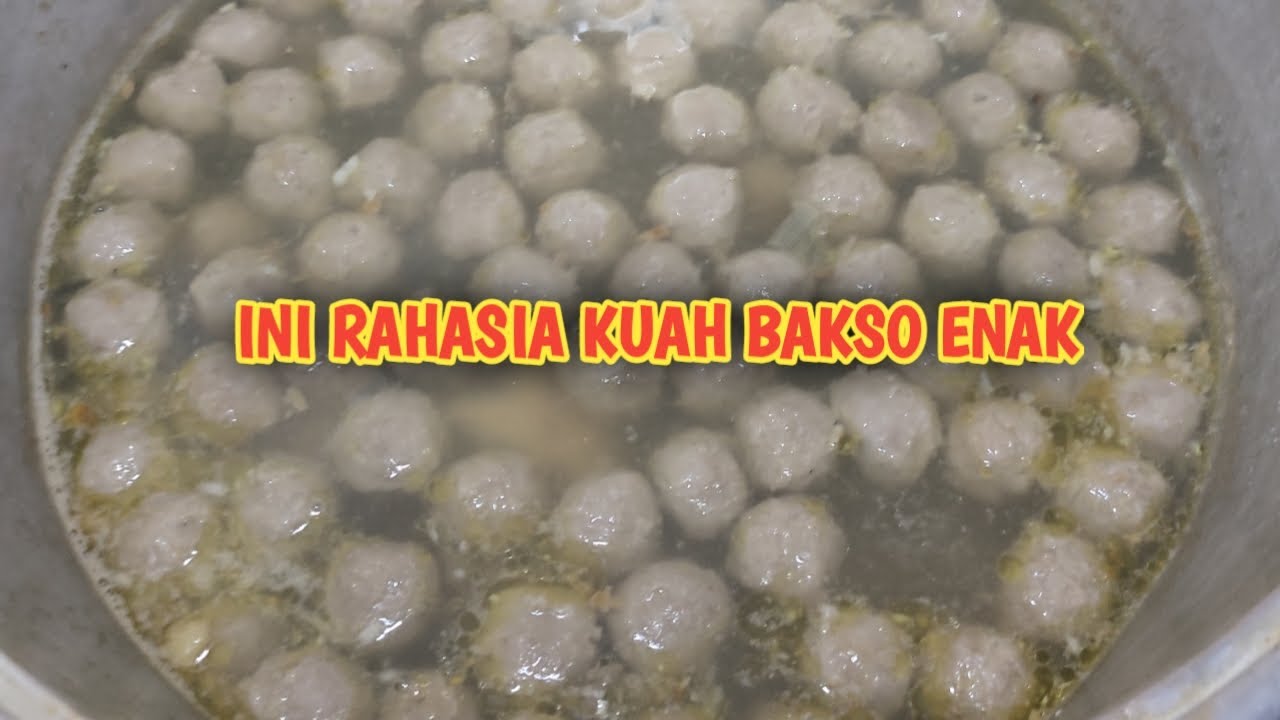 JANGAN DI BUANG LAGI, Kuah bakso lebih mantap kalo menggunakan Bahan kaldu yang satu ini.