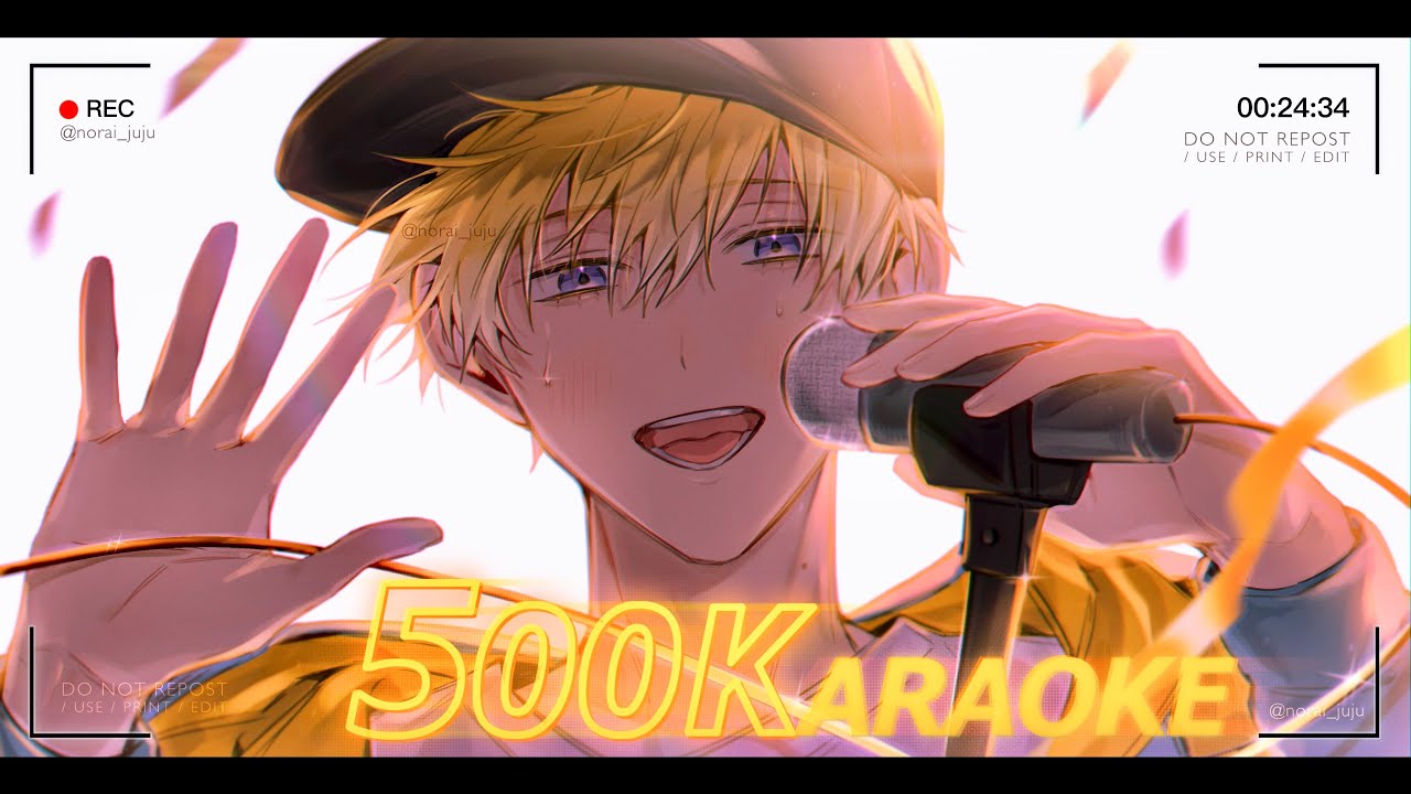 【KARAOKE歌枠】CELEBRATING 500K w/ DAM KARAOKE【NIJISANJI EN | Sonny Brisko】