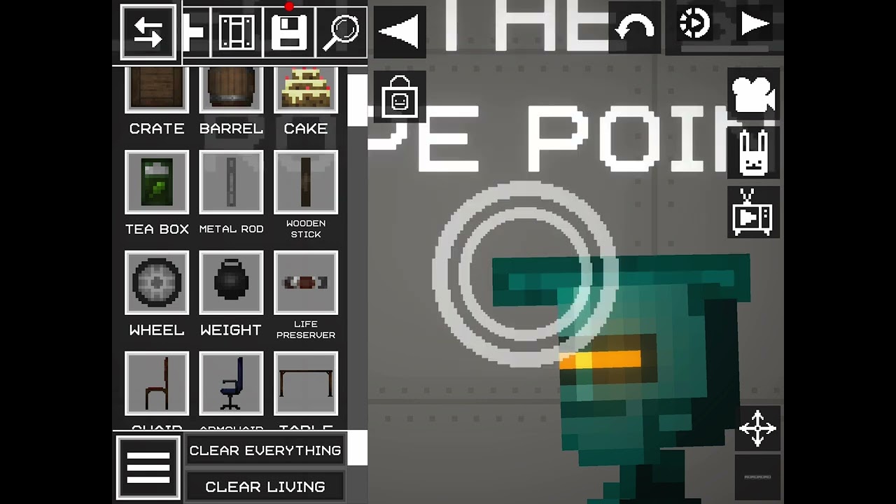 Glitched robot