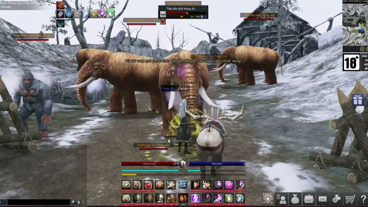 Game 9D Dragon-Music Walk On Water-Train giữa Tuyết trắng Bắc Hải