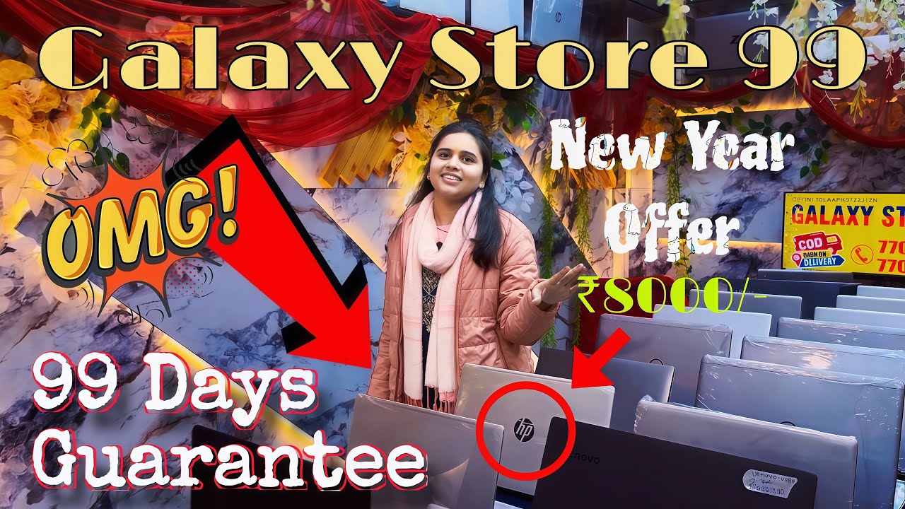 99 Days Guarantee 🔥 BIGGEST Offer 😱 Get High-Quality Second-Hand 💻 Laptops