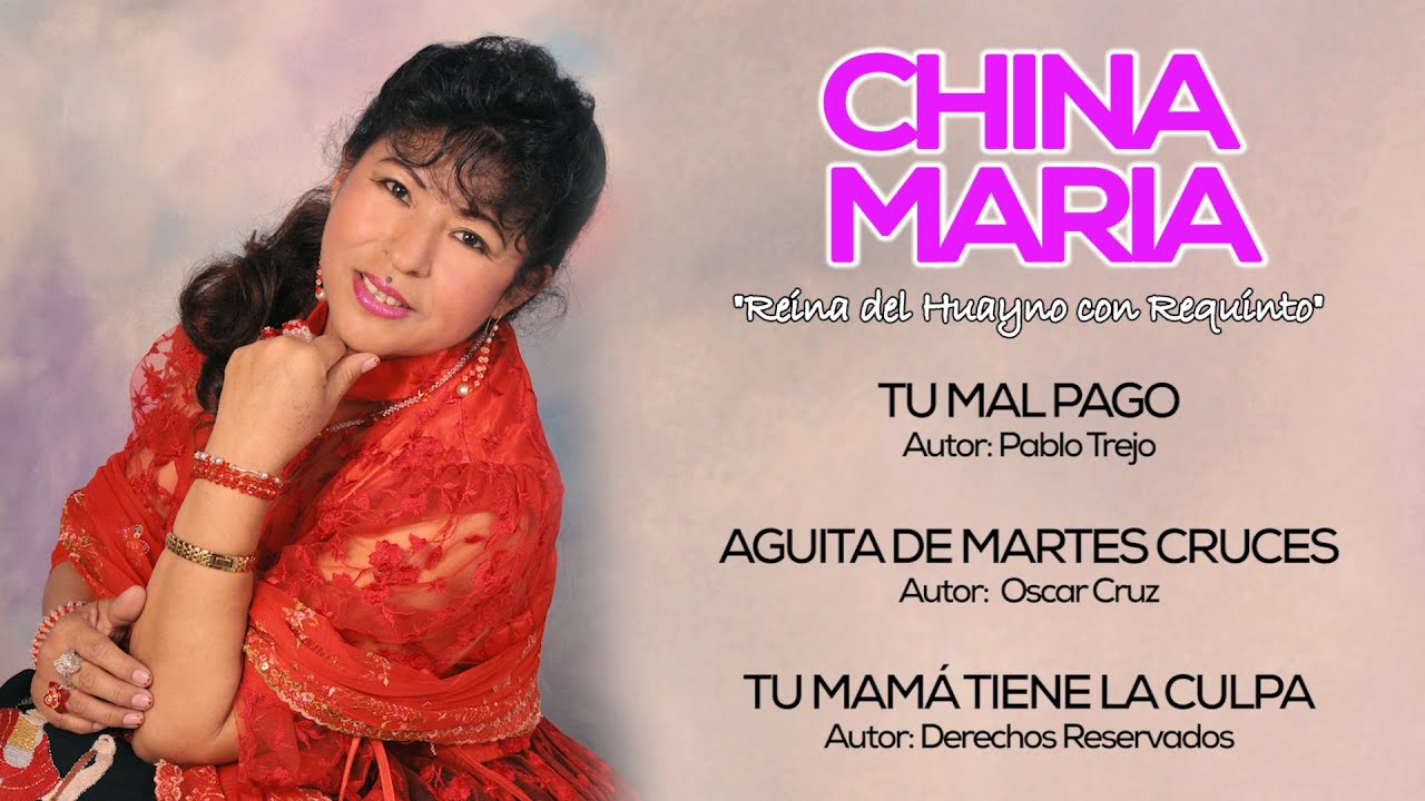 TU MAL PAGO  -  AGUITA DE MARTES CRUZ  -  TU MAMÁ TIENE LA CULPA / China María / Vol. 14