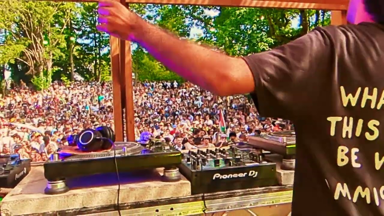 Haseeb Iqbal at We Out Here Festival 2024 - playing Everybody Loves The Sunshine, Roy Ayers