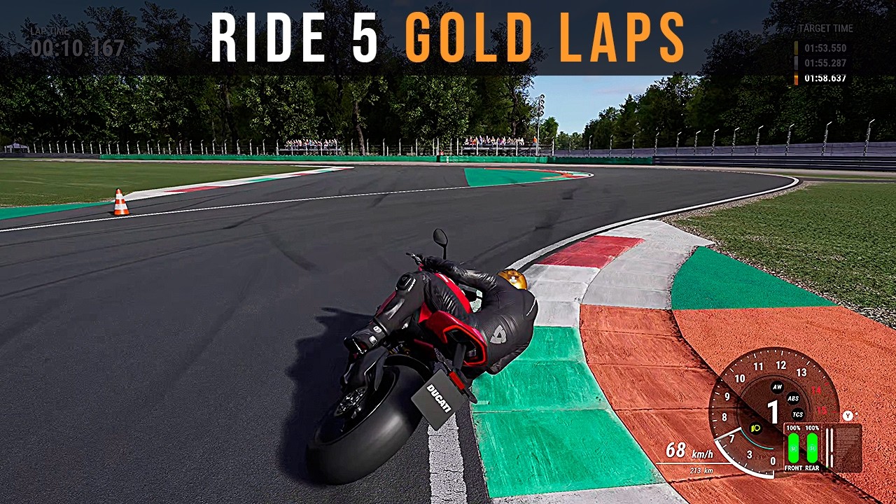 RIDE 5 Gold Laps - Laguna Seca, Okayama & Monza