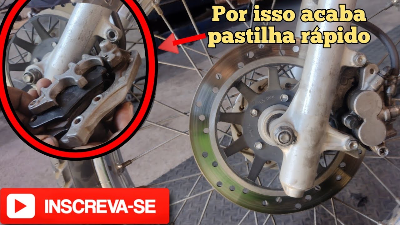 FREIO A DISCO RODANDO PESADO,VEJA COMO RESOLVER