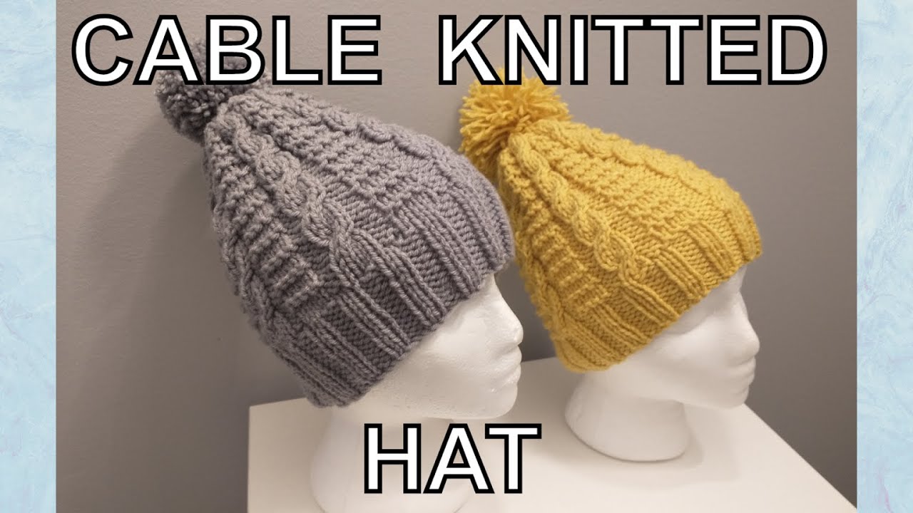 Cable Knitted Hat