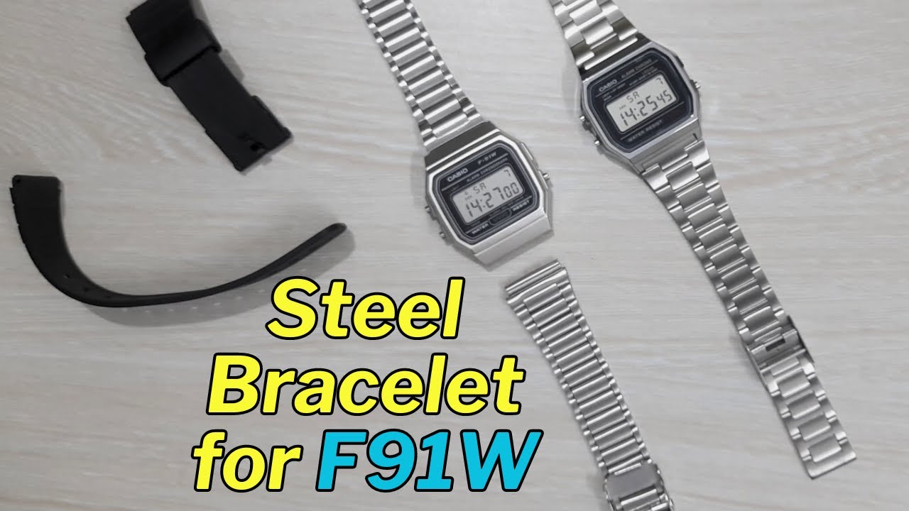 Стальной браслет LineOn для Casio F91W — стоит ли его покупать?
