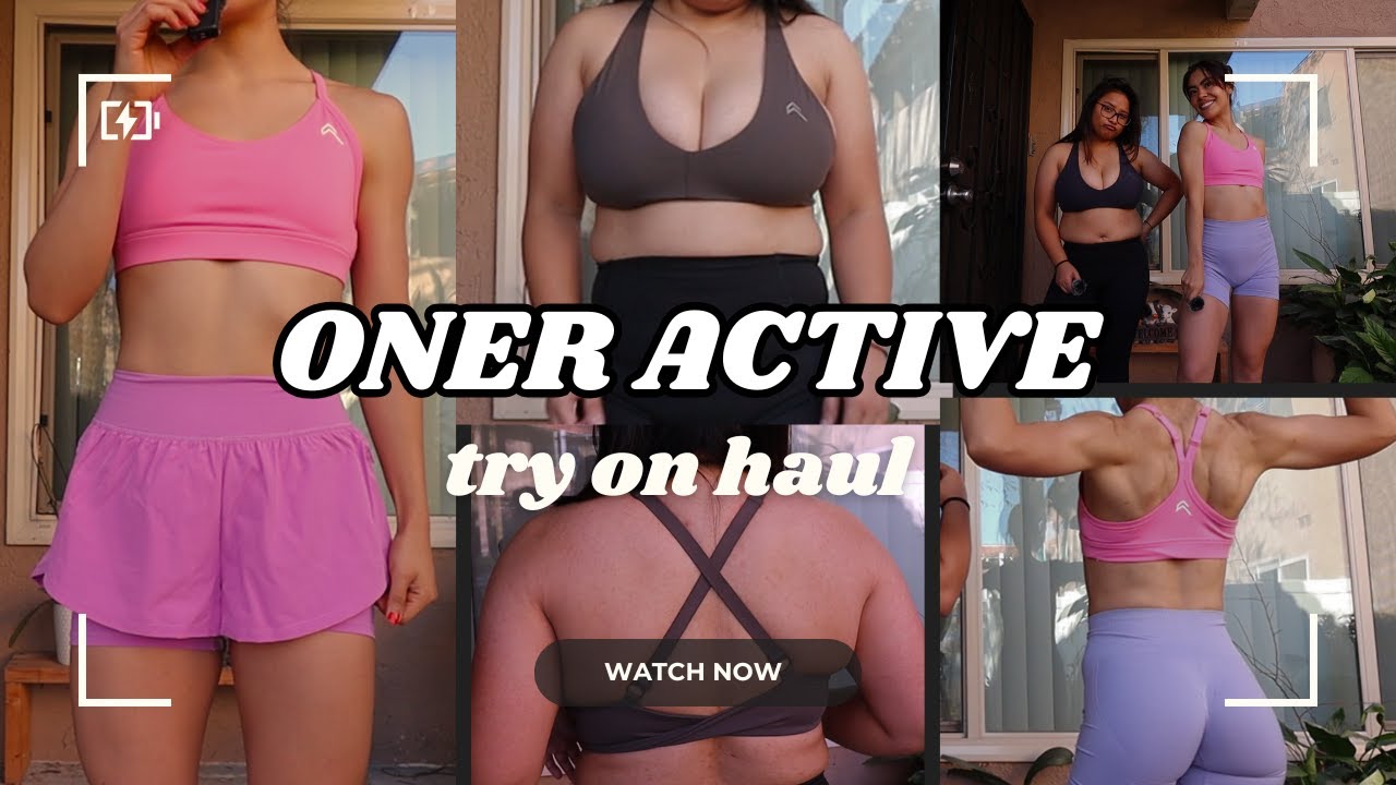 Покупки и примерка одежды ONER ACTIVE в Черную пятницу на двух типах фигуры 💞