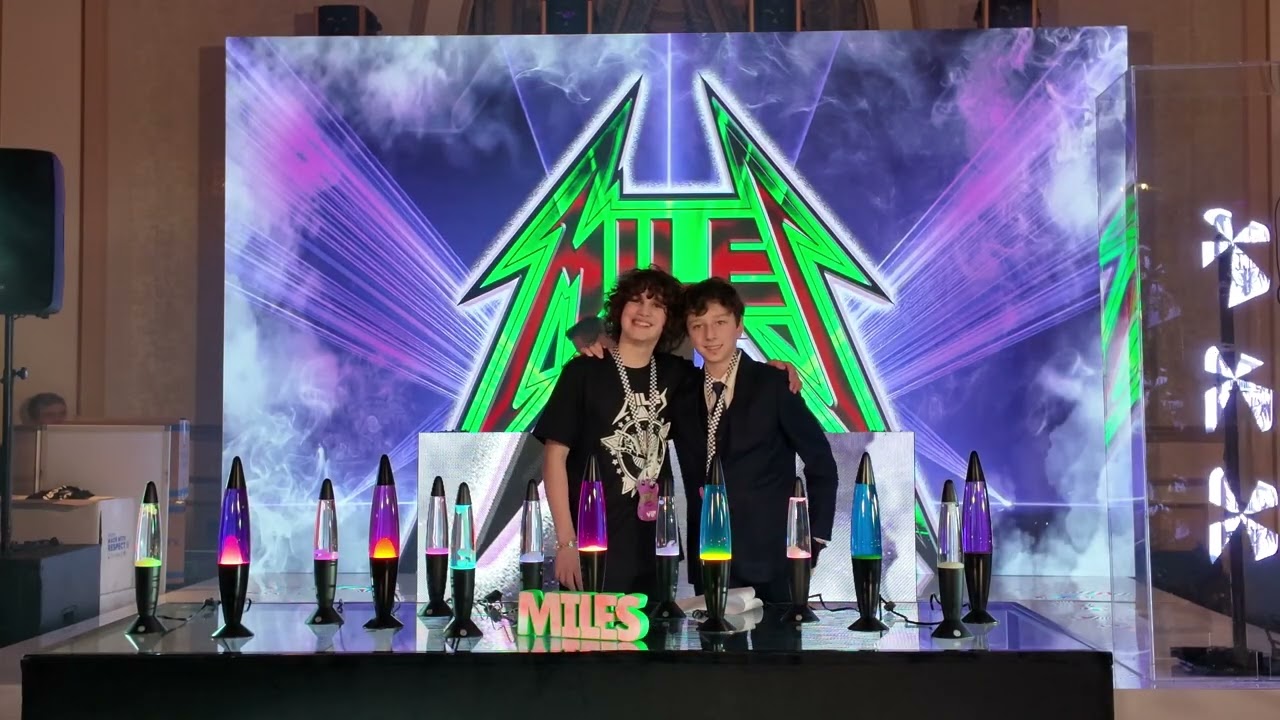 Highlight reel of Miles' Rock Mitzvah!