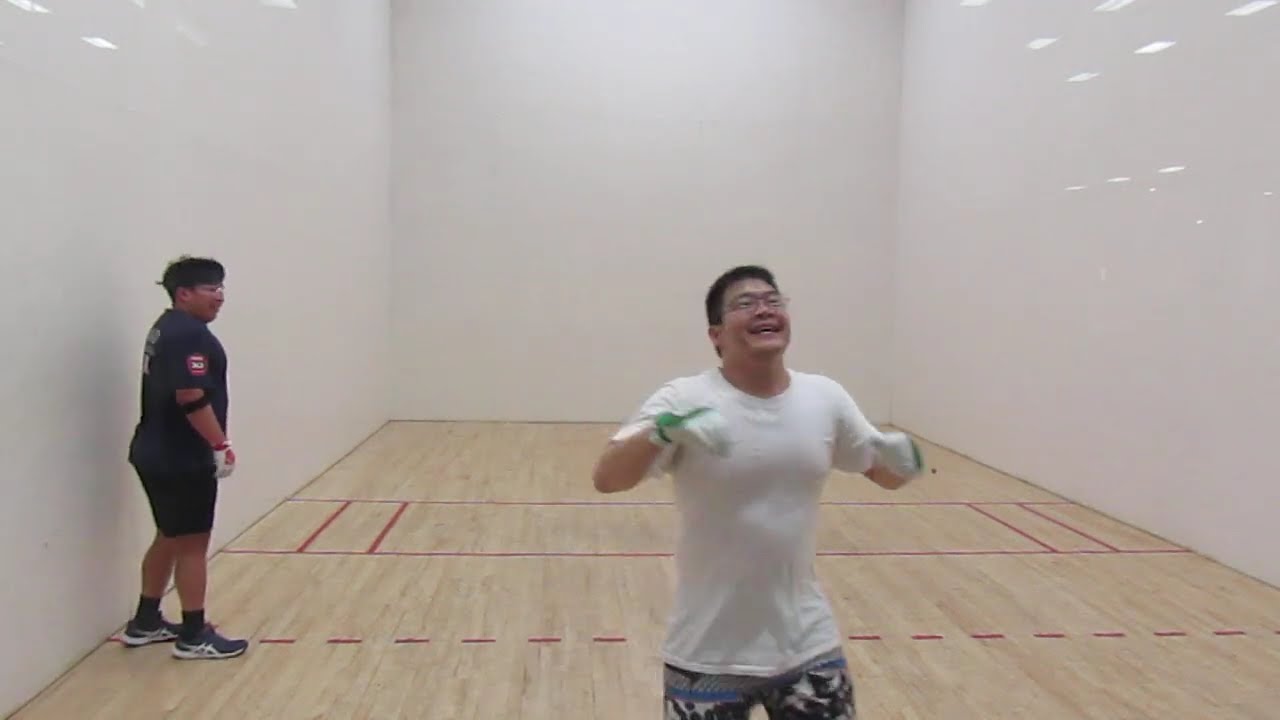 LA Fitness - 4 Wall Small Ball Singles - Jason vs Terry - Filmed By Handball Social - 1.15.2026