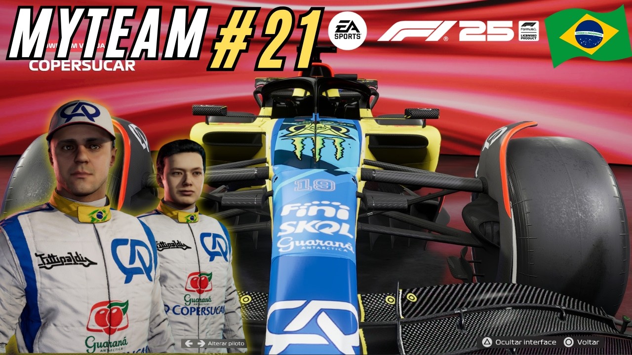 COPERSUCAR, EQUIPE 100% BR! MYTEAM  F125, GP DO BRASIL