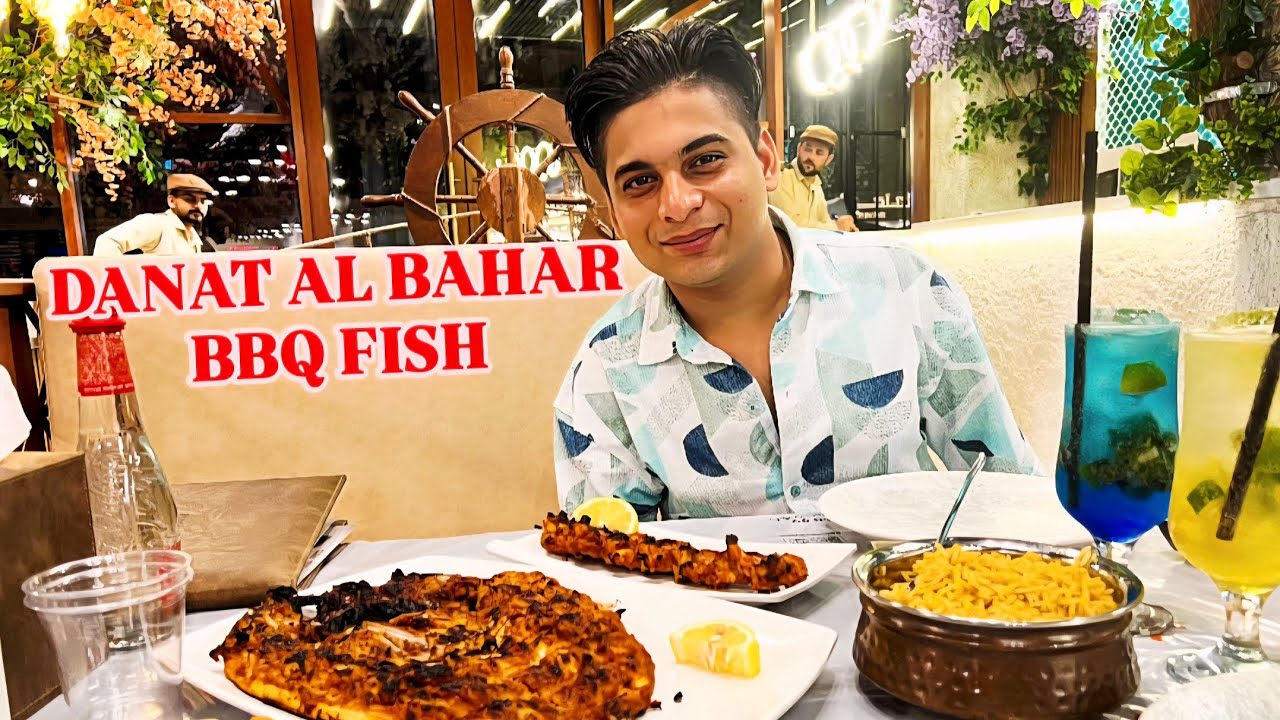 Dubai newly opened branch of Danat al bahar..😍😋🐟