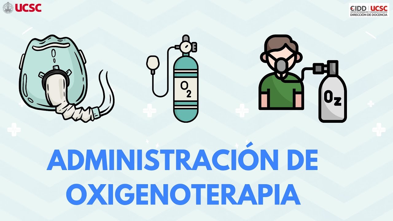 Preparación de una oxigenoterapia.
