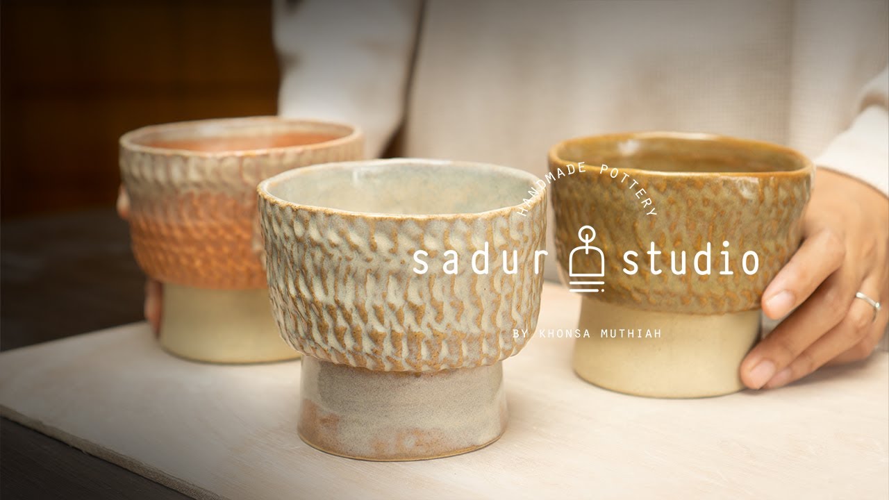 How to Make a Pottery Cup: Pinching, Slabbing, and Coiling Technique — Relaxing ASMR Ceramic Process