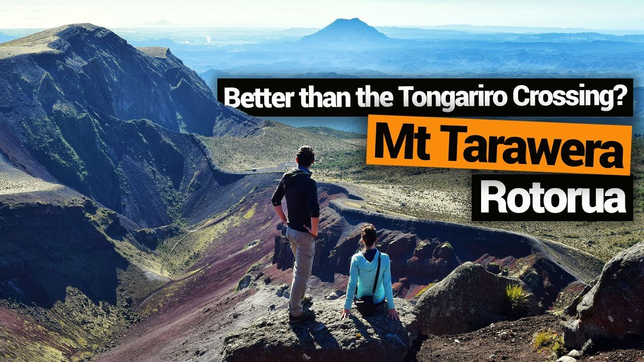 🌋 Hiking on Mt Tarawera Volcano in Rotorua &ndash; New Zealand's Biggest Gap Year