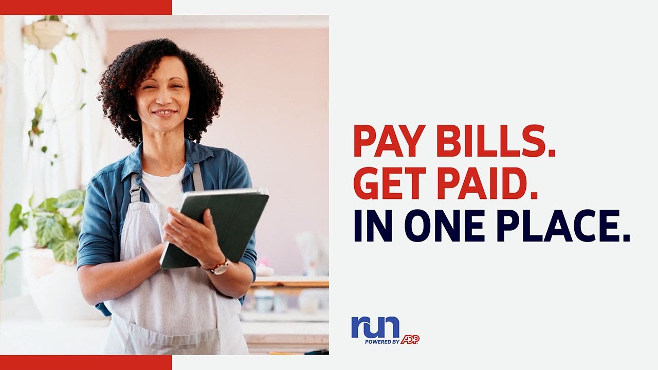 RUN Powered by ADP&reg; simplifies paying bills and getting invoices paid