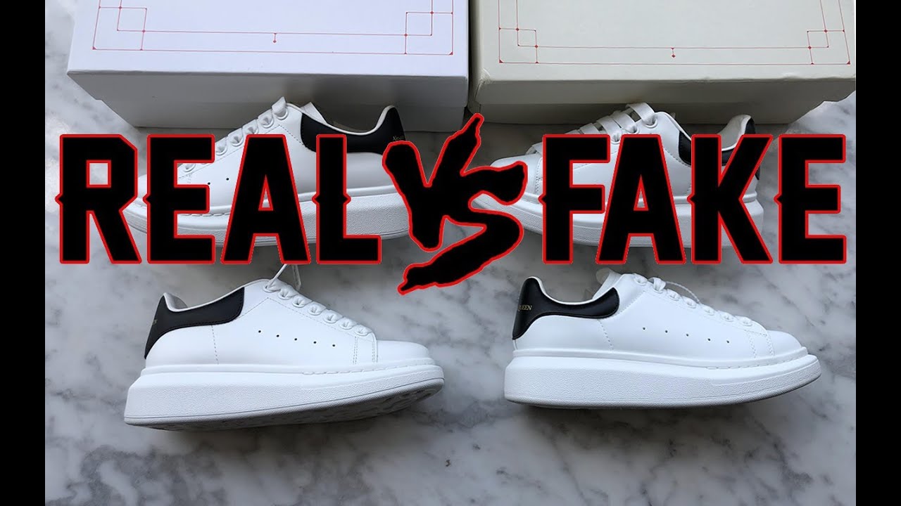 REAL VS FAKE ALEXANDER MCQUEEN OVERSIZED SNEAKER