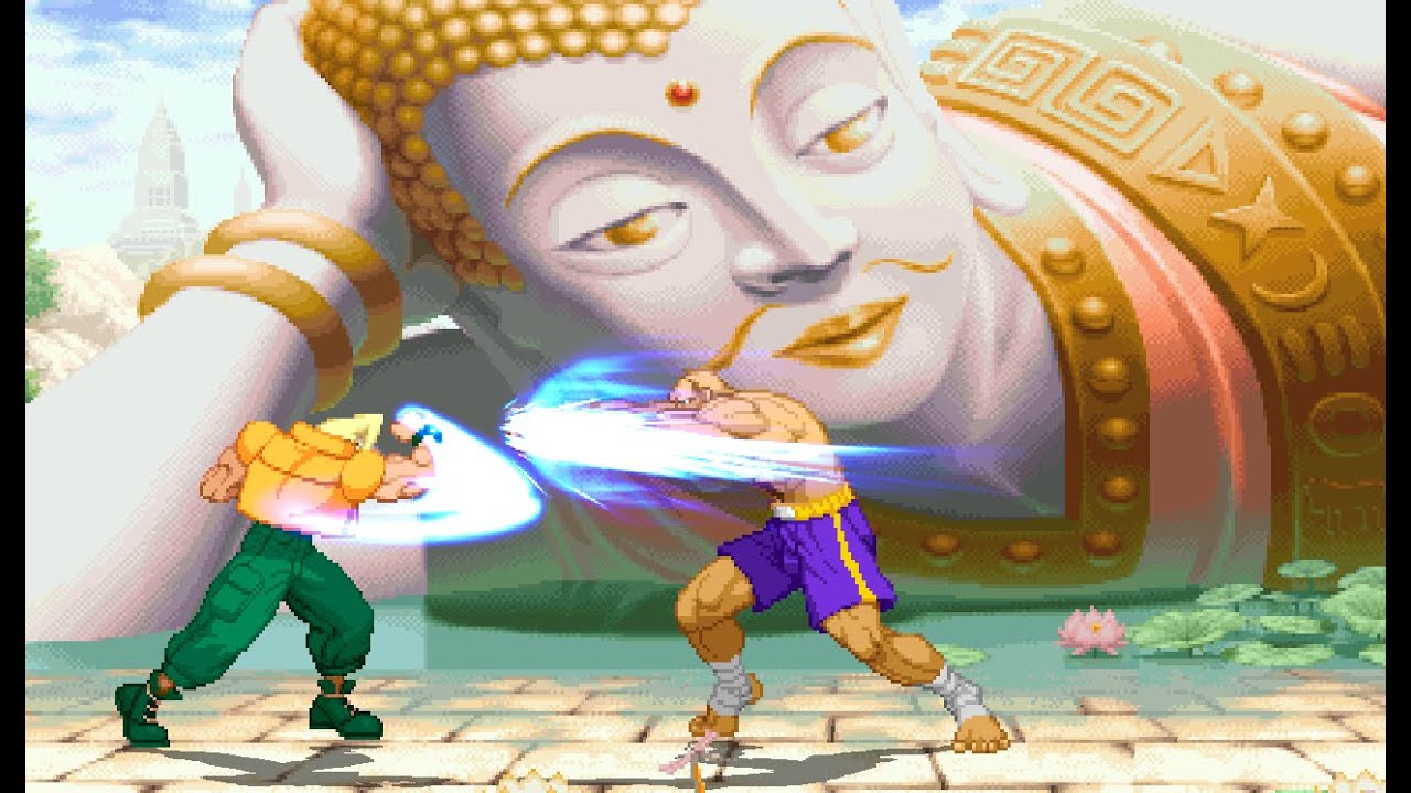 Street Fighter Zero 3 (PotS Style) - Nash Vs. Sagat