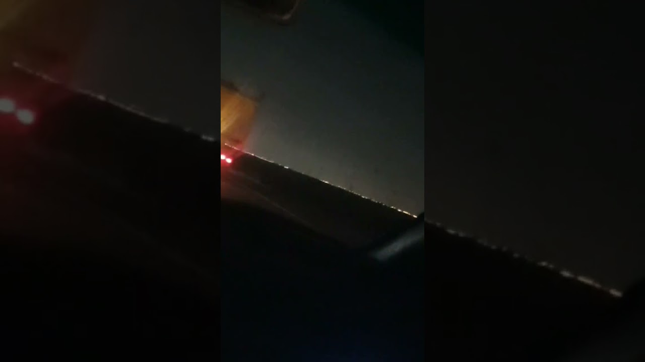 مطار البصرة الدولي ليلا 