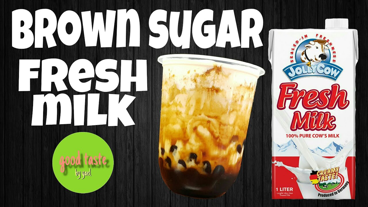 SARAAAP!!! BROWN SUGAR FRESH MILK ALA TIGER BROWN SUGAR???