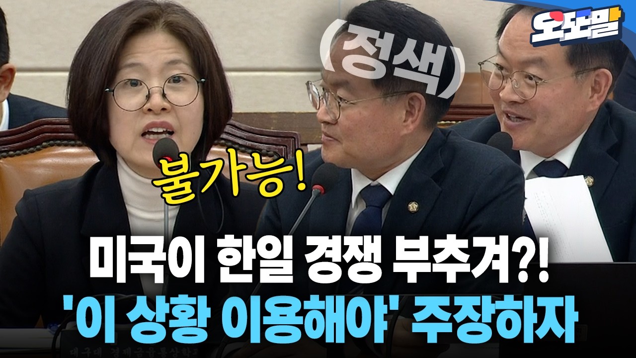 [현장영상] 미국이 한일 경쟁 부추겨?! '이 상황 이용해야' 주장하자