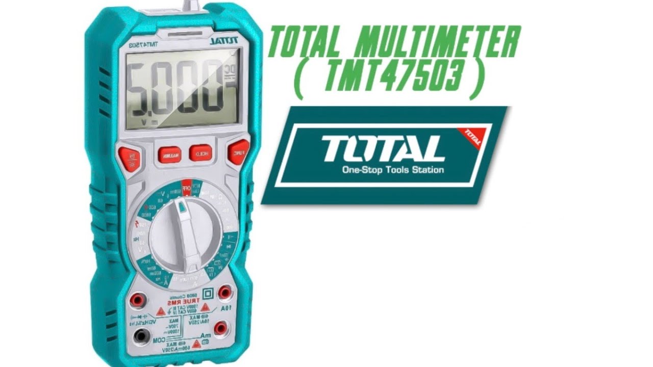 UNBOXING TOTAL MULTIMETER TMT47503