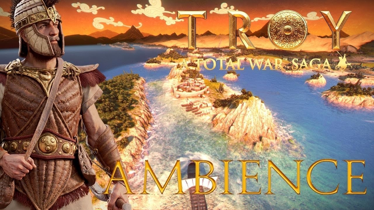 A Total War Saga TROY: Odysseus at the Palace of Ithaca (Historical Mode) Ambience I ASMR I