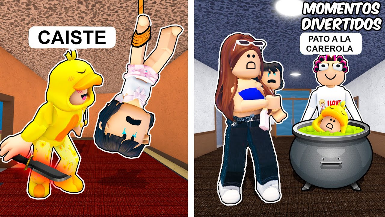 MURDER MYSTERY MOMENTOS DIVERTIDOS en ROBLOX con mis AMIGOS!