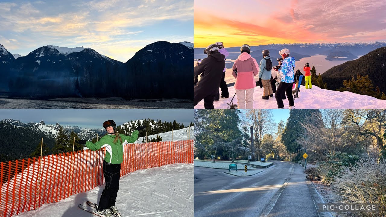 Two weeks in Vancouver | Sunshine and Skiing🎿☀️🇨🇦
