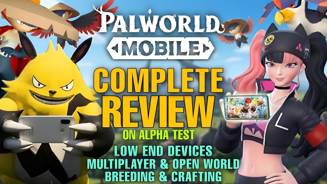 Palworld Mobile Complete Review | Palworld Mobile Alpha Test Review 