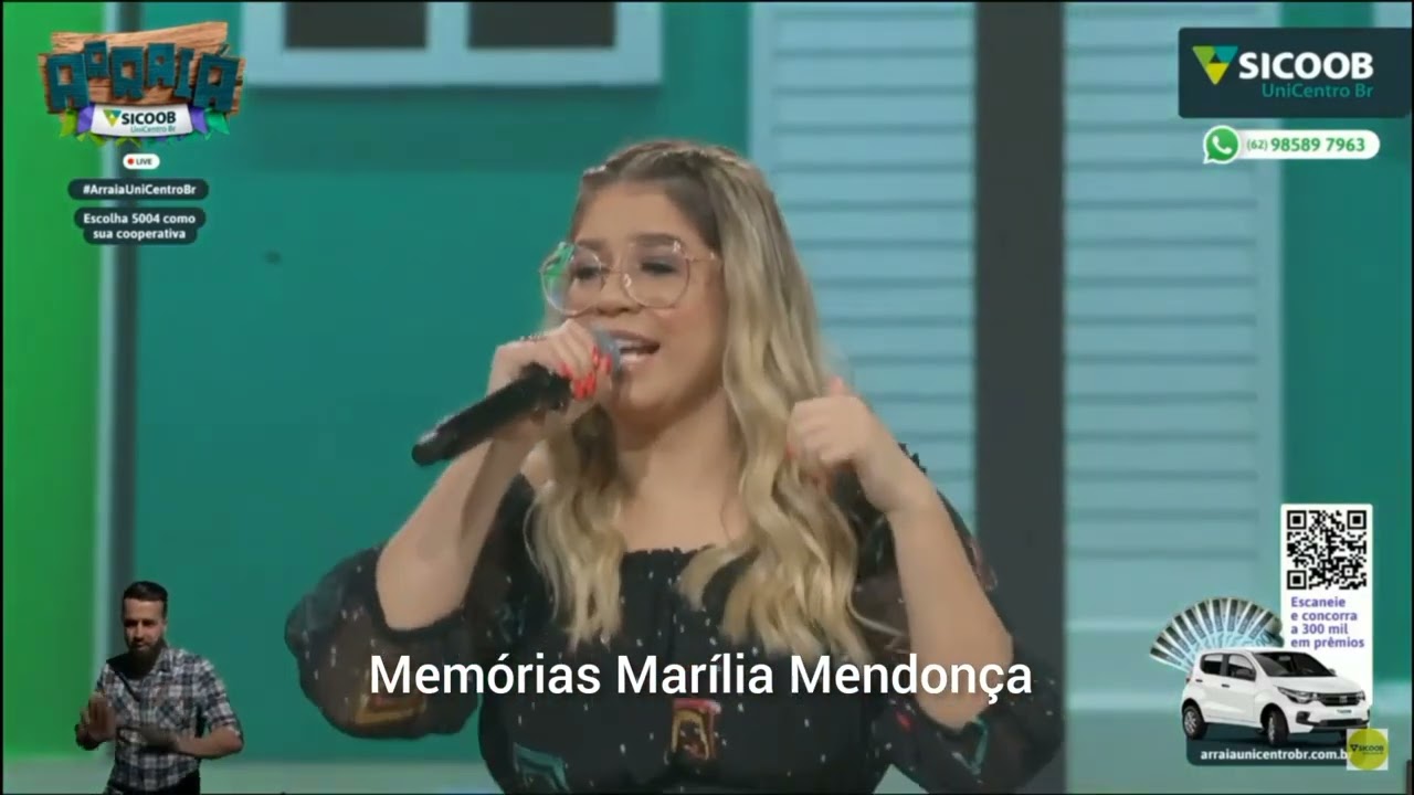Marília Mendonça Cantando Batom de Cereja e Esquema Preferido.