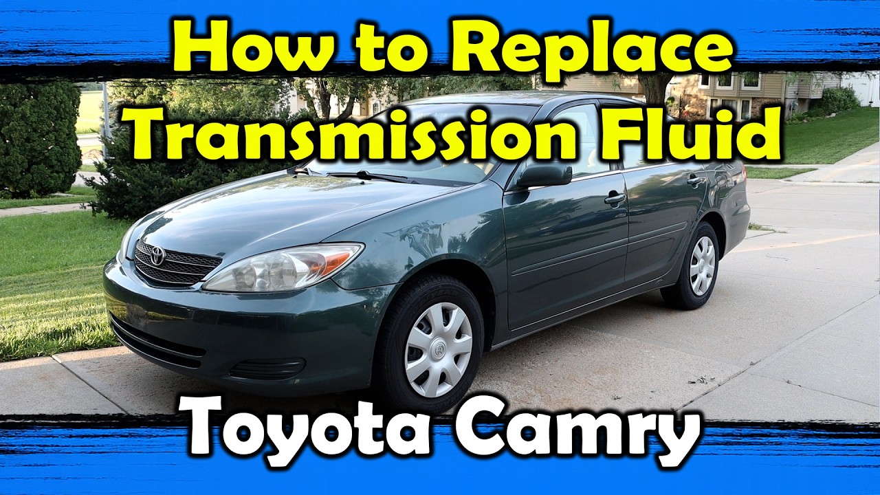 2003 Toyota Camry - Transmission System Service - Complete Flush, Fluid and Filter Replacement