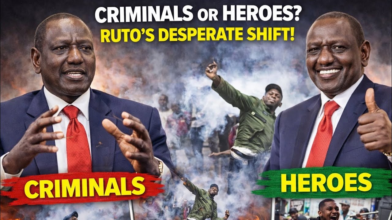 From ‘Criminals’ to ‘Heroes’: Ruto’s Gen Z U-Turn Explained