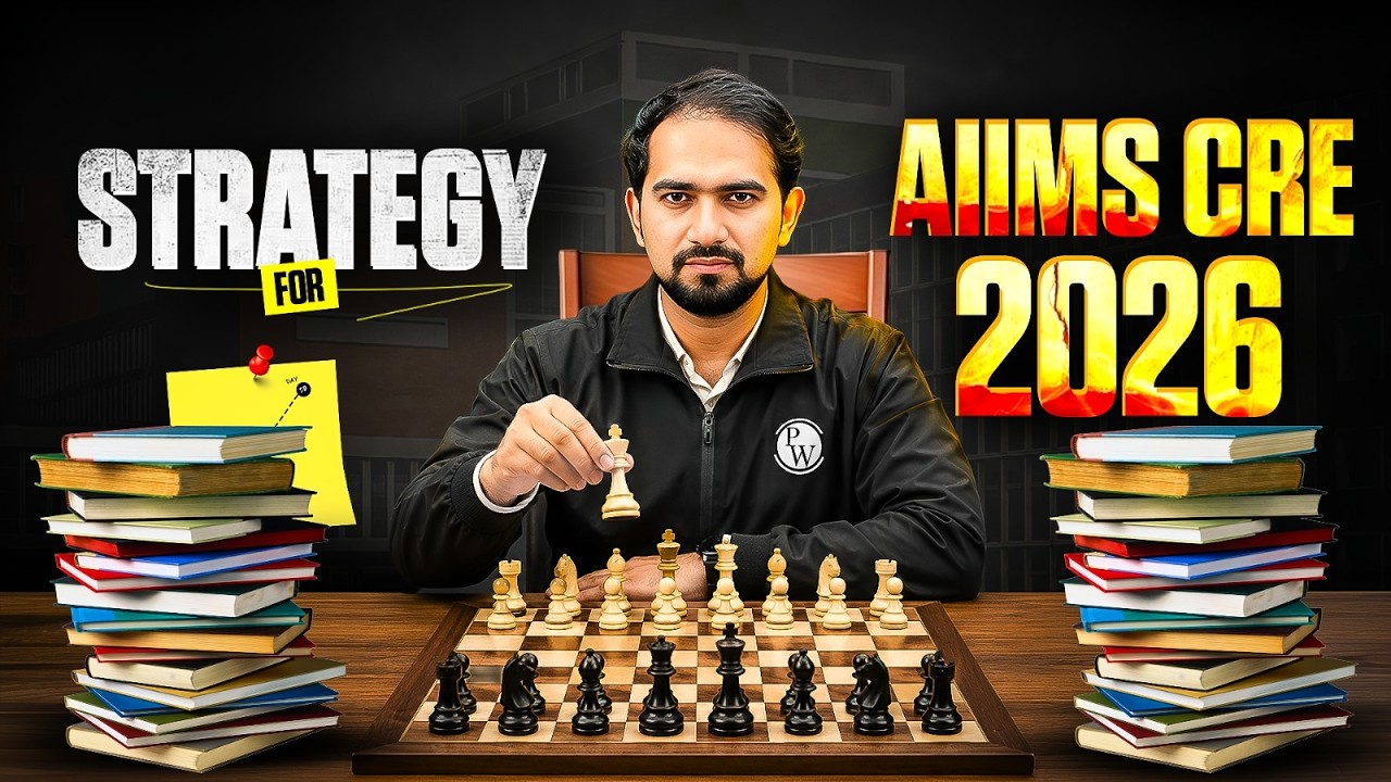 AIIMS CRE 2026 Complete Preparation Plan | Crack AIIMS Pharmacist Exam in First Attempt! | PW