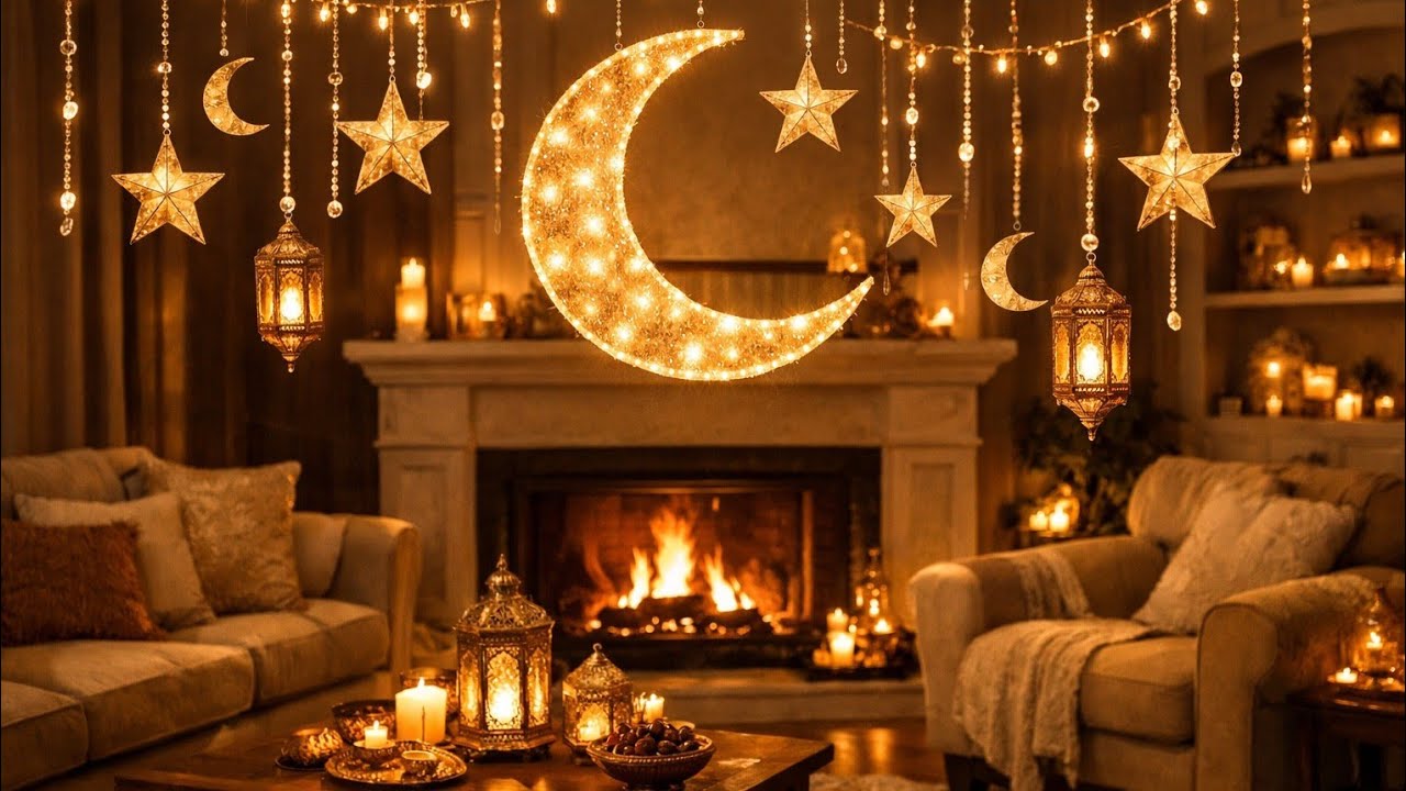 أنغام الليل الرمضاني ....اجواء رمضانية من موسيقى وخلفيات الفوانيس #ramadan