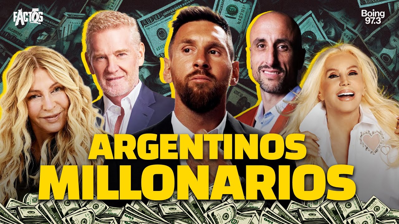 Los 10 ARGENTINOS más RICOS del MUNDO 🤯💰 Por Facundo Sonatti | FACTOS de RADIO BOING - EPISODIO 9