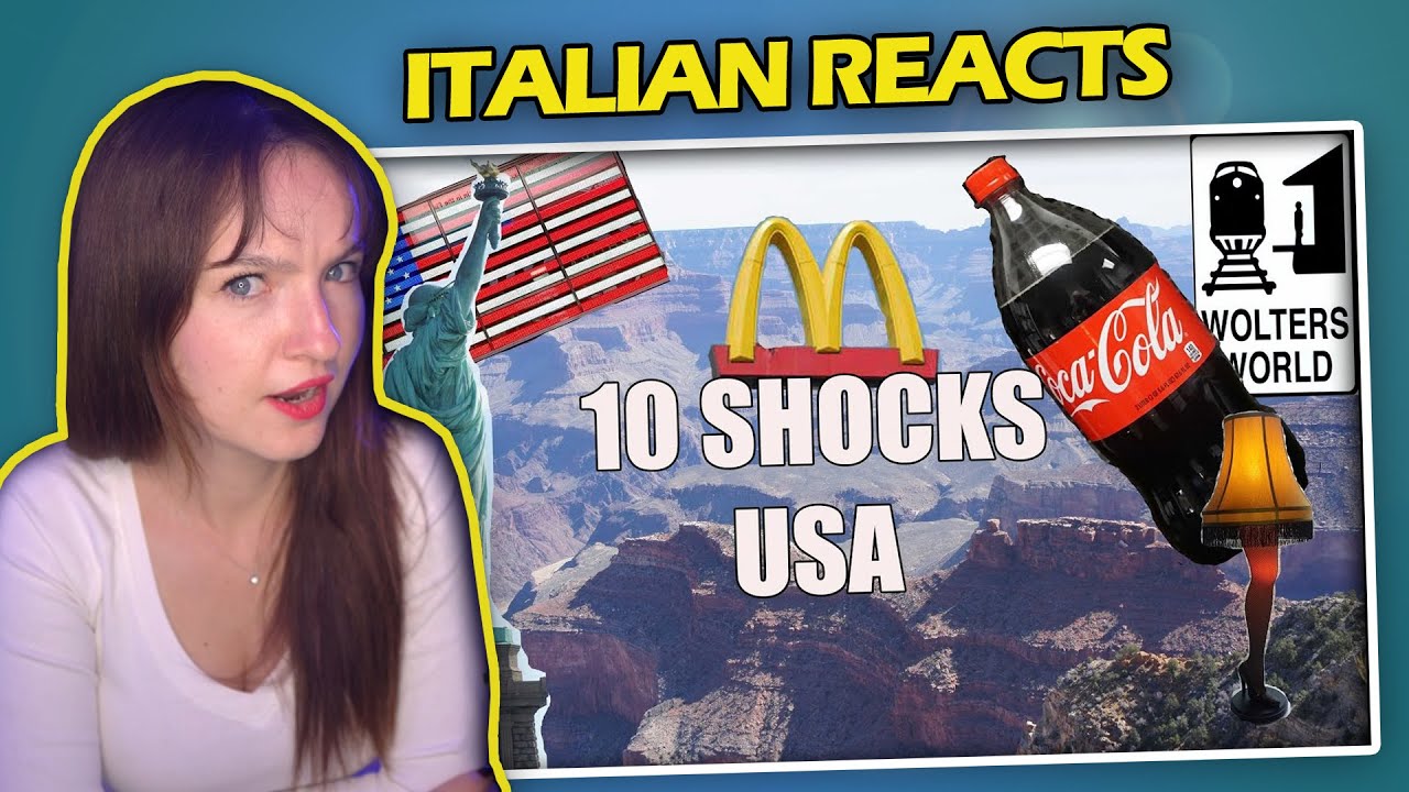 Italian Reacts: 10 Things That Shock Tourists in the USA