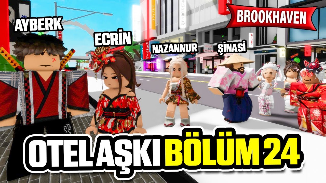 OTEL AŞKI: JAPONYADA KISKANÇLIKI! | BÖLÜM 24 roblox brookhaven 🏡rp / Roblox dizisi