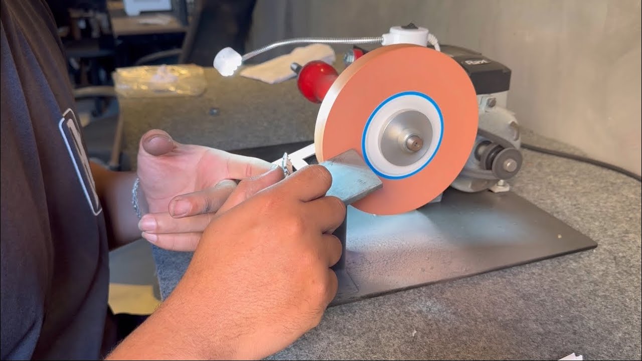 Testando nossa máquina de afiar