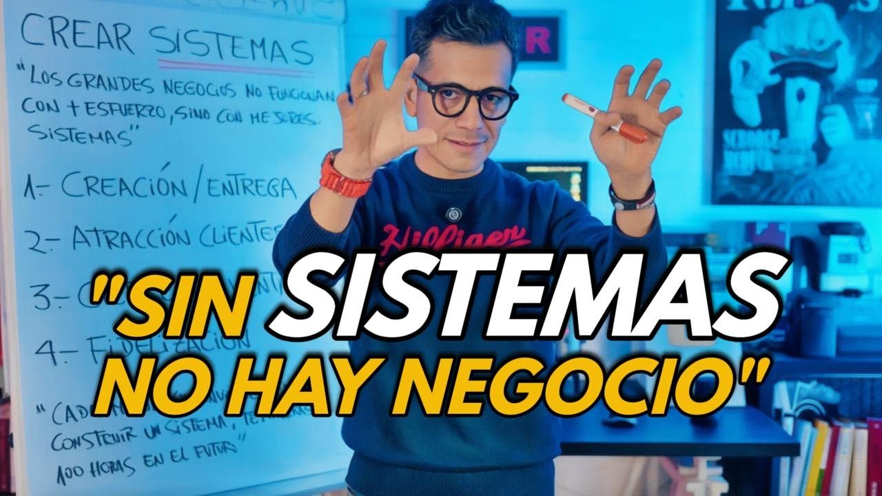 Los sistemas convierten un negocio en una m&aacute;quina de ingresos