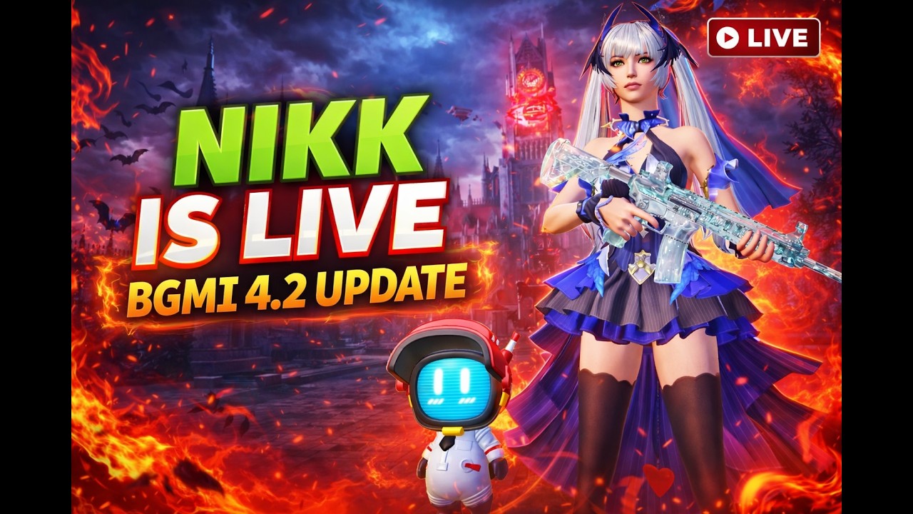 NIKK PLAYZ IS LIVE | BGMI GAMEPLAY