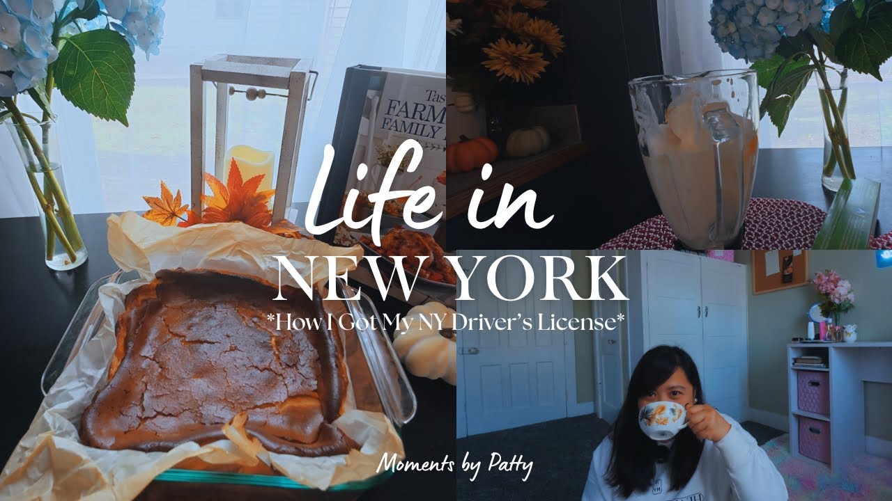 Life in New York Diaries I NY driver’s license, errands, baking, afternoon tea