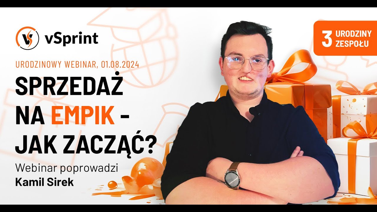 Webinar Sprzedaż na Empik  jak zacząć    Kamil Sirek